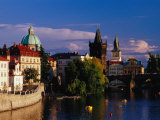 Buy Charles Bridge and City Buildings from Manesuv Bridge, Prague, Czech Republic at AllPosters.com