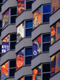 Reflections on 513 North Michigan Avenue in Chicago,Chicago, Illinois, USA