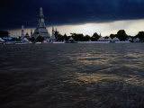 Buy Clouds Over Wat Arun, Bangkok, Thailand at AllPosters.com