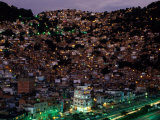 Rocinha is Home to 150,000 People, the Largest Favela (Slum), Rio De Janeiro, Brazil