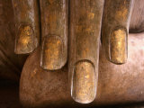 The Hands of Buddha at Wat Si Chum in Sukhothai Historical Park, Sukhothai, Thailand