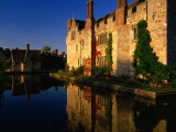 Buy Hever Castle Reflected in Moat in Autumn, Kent, England at AllPosters.com