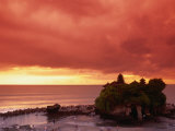 Tanah Lot, Sea Temple, at Sunset, Bali, Indonesia
