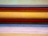 Detail of Painted Decoration on Wooden School Building for Buddhist Novices, Xieng Khuang, Laos