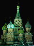 Buy St Basil's Cathedral on Moscow's Red Square, Moscow, Russia at AllPosters.com