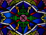 Buy Detail of Stained-Glass Window in a Church, New Orleans, Louisiana, USA at AllPosters.com