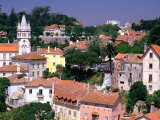 Buildings and Rooftops of City, Sintra, Portugal