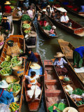 Floating Market, Damnoen Saduak, Bangkok, Thailand