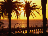 Buy St Kilda Pier at Sunset, Melbourne, Australia at AllPosters.com