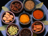Buy Spices of Nutmeg, Tumeric, Chilli, Cinnamon, Cloves, Star Anise and Cumin, Indonesia at AllPosters.com