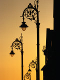 Buy Georgian Lanterns at Sunset, Dublin, Ireland at AllPosters.com