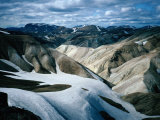 Buy View from Part of the Landmannalaugar to Porsmork Trek, Iceland at AllPosters.com
