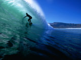 Buy Surfing the Tube at "Dunes," Noordhoek Beach, Cape Town, South Africa at AllPosters.com