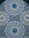Mosaic Detail of Hassan Ii Mosque, Casablanca, Morocco