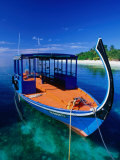 Traditional Maldivian Yacht or Dhoni, Maldives
