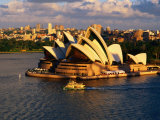 Buy Sydney Opera House and Ferry, Sydney, Australia at AllPosters.com