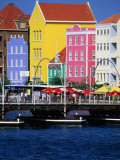Buy Colourful Waterfront Buildings, Willemstad, Netherlands Antilles at AllPosters.com
