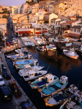 Boats in Harbour., Marseille, Provence-Alpes-Cote d'Azur, France