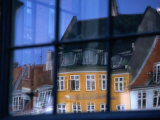 Buy Windows Reflect Old Houses, Copenhagen, Denmark at AllPosters.com