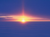 Buy Midnight Sun, Law Dome, Inland from Australian Casey Station, Wilkes Land, Antarctica at AllPosters.com