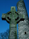 High Cross and Round Tower of Monasterboice, Monasterboice, County Louth, Ireland