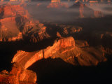 Buy Sunlight Colours the Canyon Rims, Grand Canyon National Park, USA at AllPosters.com