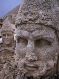 Buy Heads of Stone Statues at Nemrut Dagi, Adiyaman, Turkey at AllPosters.com