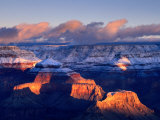Buy Snow Frosted Canyon Tops, Grand Canyon National Park, Arizona, USA at AllPosters.com