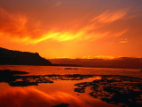 Buy Sunset Over Beach on Goat Island, New Zealand at AllPosters.com