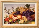 Still Life of Grapes, Pineapple, Figs