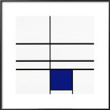 Buy Composition with Blue, 1935 at AllPosters.com