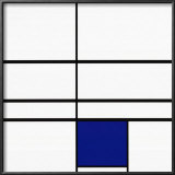 Buy Composition with Blue, 1935 at AllPosters.com