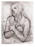 Buy Study of the Madonna, Gabinetto Dei Disegni E Delle Stampe, Uffizi Gallery, Florence at AllPosters.com
