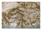 Chorographical Map of Tuscany and the Neighboring Regions