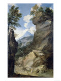 Buy Landscape with Hermit, Pinacoteca Nazionale, Ferrara at AllPosters.com