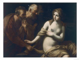 Suzanna and the Elders, Uffizi Gallery, Florence