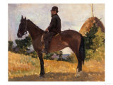 Buy Diego Martelli on Horseback, Modern Art Gallery, Pitti Palace, Florence at AllPosters.com