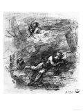 Buy Study of a Female Figure with Cupid and a Dog at AllPosters.com