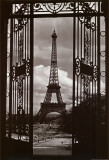 Buy Eiffel Tower Through Gates at AllPosters.com