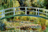 Die japanische Brücke in Giverny Poster