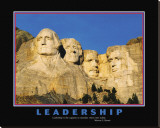 Buy Leadership, Mt.Rushmore at AllPosters.com