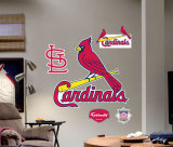 Buy St. Louis Cardinals Logo -Fathead at AllPosters.com