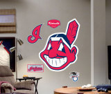 Buy Cleveland Indians Logo -Fathead at AllPosters.com