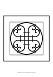 Black and White Ironwork IV