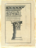 Crackled Column and Cornice II