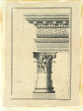 Crackled Column and Cornice III