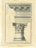 Crackled Column and Cornice I