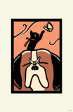 Cat, Dog and Butterfly