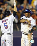 Jose Reyes and David Wright