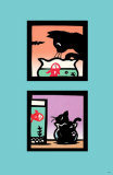 Naughty Kitty in Fish Bowl